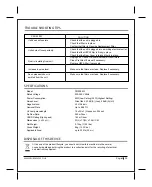 Предварительный просмотр 9 страницы PureMate PM9005W Instruction Manual