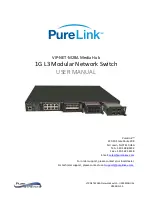 Preview for 1 page of PureStream PureLink VIP-NET-M28A Media Hub User Manual