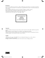 Preview for 6 page of PURESTRENGTH INCLINE CHEST PRESS Use And Maintenance Instructions