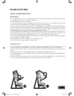 Preview for 11 page of PURESTRENGTH INCLINE CHEST PRESS Use And Maintenance Instructions