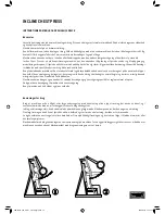 Предварительный просмотр 29 страницы PURESTRENGTH INCLINE CHEST PRESS Use And Maintenance Instructions