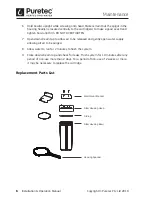 Preview for 6 page of Puretec EM1-60 User Manual