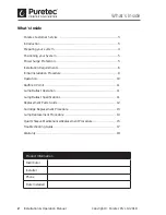 Preview for 2 page of Puretec HYBRID R10 User Manual