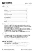 Preview for 2 page of Puretec PRO270 User Manual