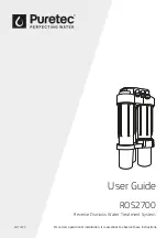 Preview for 1 page of Puretec ROS2700 User Manual