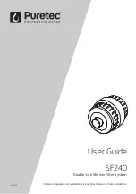 Preview for 1 page of Puretec SF240 User Manual