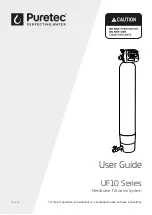 Предварительный просмотр 1 страницы Puretec UF10 Series User Manual