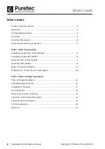 Preview for 2 page of Puretec Z1 Tripla BL1 User Manual