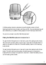 Предварительный просмотр 9 страницы Puretone Mini Microphone User Manual