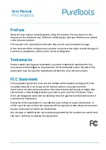 Preview for 2 page of PureTools PT-C-HDAEDE User Manual