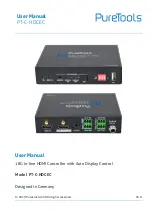 PureTools PT-C-HDCEC User Manual preview