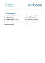 Preview for 7 page of PureTools PT-C-HDCEC User Manual