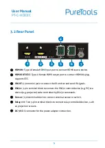 Preview for 10 page of PureTools PT-C-HDCEC User Manual