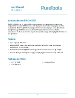 Preview for 5 page of PureTools PT-C-HDCP User Manual