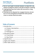 Preview for 5 page of PureTools PT-C-HDEARC-4K User Manual