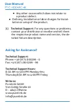 Preview for 13 page of PureTools PT-C-HDEARC-4K User Manual