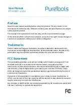 Preview for 2 page of PureTools PT-HDBT-1010 User Manual