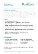 Preview for 5 page of PureTools PT-HDBT-1010 User Manual