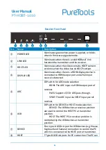 Preview for 8 page of PureTools PT-HDBT-1010 User Manual