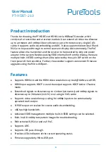 Preview for 5 page of PureTools PT-HDBT-210 User Manual