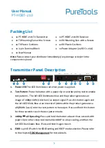 Preview for 6 page of PureTools PT-HDBT-210 User Manual