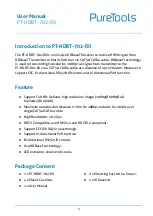 Preview for 5 page of PureTools PT-HDBT-702-RX User Manual