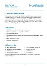 Preview for 6 page of PureTools PT-MA-HD42UHD User Manual