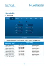 Preview for 19 page of PureTools PT-MA-HD88DA User Manual