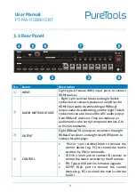 Предварительный просмотр 14 страницы PureTools PT-MA-HD88HDBT User Manual