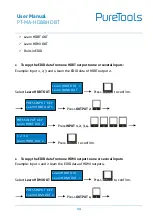 Предварительный просмотр 20 страницы PureTools PT-MA-HD88HDBT User Manual