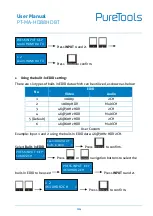 Предварительный просмотр 21 страницы PureTools PT-MA-HD88HDBT User Manual