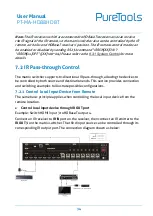 Предварительный просмотр 41 страницы PureTools PT-MA-HD88HDBT User Manual