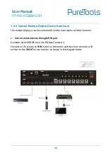 Предварительный просмотр 43 страницы PureTools PT-MA-HD88HDBT User Manual