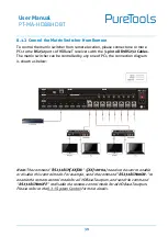 Предварительный просмотр 46 страницы PureTools PT-MA-HD88HDBT User Manual