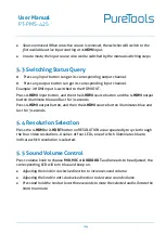 Preview for 20 page of PureTools PT-PMS-42S User Manual