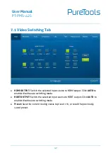 Preview for 23 page of PureTools PT-PMS-42S User Manual