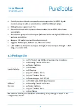 Preview for 8 page of PureTools PT-PMS-62S User Manual