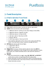 Preview for 12 page of PureTools PT-PMS-62S User Manual