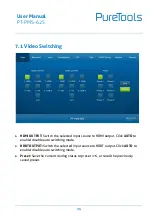 Preview for 21 page of PureTools PT-PMS-62S User Manual