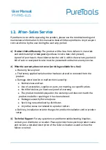 Preview for 62 page of PureTools PT-PMS-62S User Manual