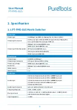 Preview for 9 page of PureTools PT-PMS-82S User Manual