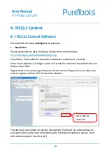 Предварительный просмотр 22 страницы PureTools PT-PSW-21KVM User Manual