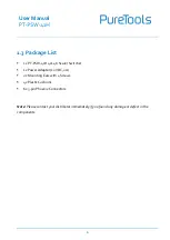 Preview for 7 page of PureTools PT-PSW-41H User Manual