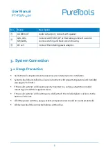 Preview for 10 page of PureTools PT-PSW-41H User Manual