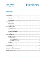 Preview for 5 page of PureTools PT-PSW-61 User Manual