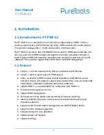 Preview for 6 page of PureTools PT-PSW-61 User Manual