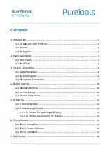 Preview for 5 page of PureTools PT-PSW-92 User Manual