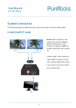 Preview for 8 page of PureTools PT-SP-DP12 User Manual