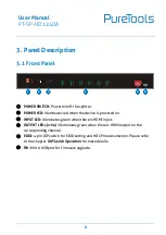 Preview for 9 page of PureTools PT-SP-HD124DA User Manual