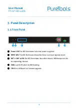 Preview for 10 page of PureTools PT-SP-HD14DA User Manual